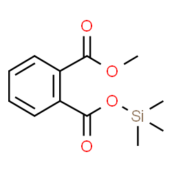ChemSpider 2D Image | Methyl trimethylsilyl phthalate | C12H16O4Si