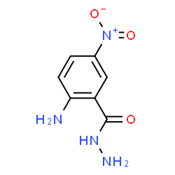 ChemSpider 2D Image | 2-Amino-5-nitrobenzohydrazide | C7H8N4O3