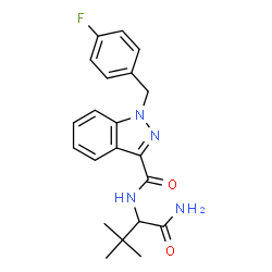 ChemSpider 2D Image | ADB-FUBINACA | C21H23FN4O2