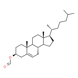 ChemSpider 2D Image | (3beta,9xi,14xi)-Cholest-5-en-3-yl formate | C28H46O2