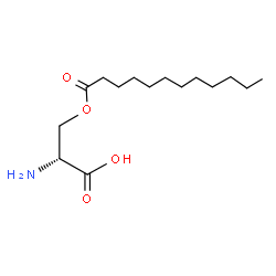 ChemSpider 2D Image | O-Dodecanoyl-D-serine | C15H29NO4