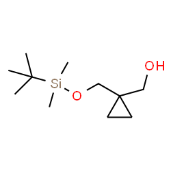 ChemSpider 2D Image | [1-({[Dimethyl(2-methyl-2-propanyl)silyl]oxy}methyl)cyclopropyl]methanol | C11H24O2Si