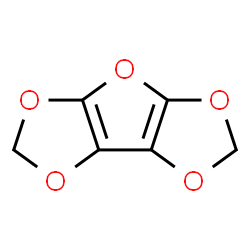 ChemSpider 2D Image | [1,3]Dioxolo[4,5]furo[2,3-d][1,3]dioxole | C6H4O5