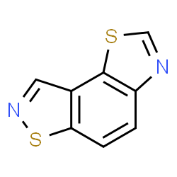 ChemSpider 2D Image | [1,3]Thiazolo[5,4-e][1,2]benzothiazole | C8H4N2S2