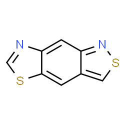 ChemSpider 2D Image | [1,3]Thiazolo[5,4-f][2,1]benzothiazole | C8H4N2S2