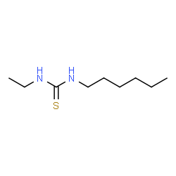 ChemSpider 2D Image | 1-Ethyl-3-hexylthiourea | C9H20N2S