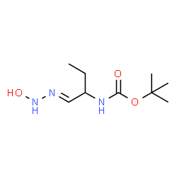 ChemSpider 2D Image | 2-Methyl-2-propanyl [(1E)-1-(hydroxyhydrazono)-2-butanyl]carbamate | C9H19N3O3
