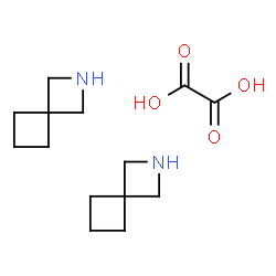 ChemSpider 2D Image | 2-Azaspiro[3.3]heptane hemioxalate | C14H24N2O4