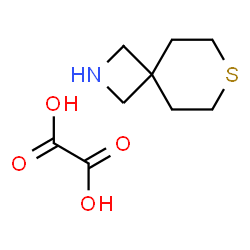 ChemSpider 2D Image | 7-Thia-2-azaspiro[3.5]nonane oxalate | C9H15NO4S