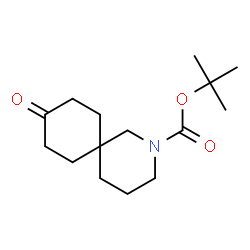 ChemSpider 2D Image | tert-Butyl 9-oxo-2-azaspiro[5.5]undecane-2-carboxylate | C15H25NO3