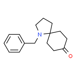 ChemSpider 2D Image | 1-Benzyl-1-azaspiro[4.5]decan-8-one | C16H21NO