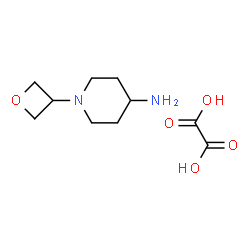 ChemSpider 2D Image | 1-(Oxetan-3-yl)piperidin-4-amine oxalate | C10H18N2O5