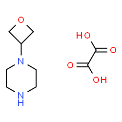 ChemSpider 2D Image | 1-(Oxetan-3-yl)piperazine oxalate | C9H16N2O5