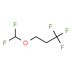 ChemSpider 2D Image | 3-(Difluoromethoxy)-1,1,1-trifluoropropane | C4H5F5O