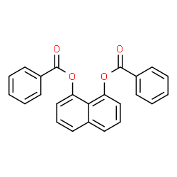 ChemSpider 2D Image | 1,8-Naphthalenediyl dibenzoate | C24H16O4