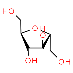 ChemSpider 2D Image | (2R,3S,4S,5R)-2,5-Bis(hydroxymethyl)tetrahydro-3,4-furandiol | C6H12O5