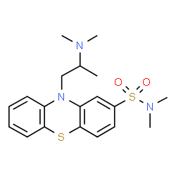 ChemSpider 2D Image | Dimetotiazine | C19H25N3O2S2