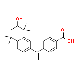 ChemSpider 2D Image | 7-Hydroxy bexarotene | C24H28O3