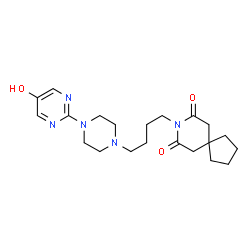 ChemSpider 2D Image | 5-Hydroxy buspirone | C21H31N5O3