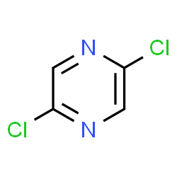 ChemSpider 2D Image | 2,5-Dichloropyrazine | C4H2Cl2N2