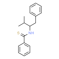 ChemSpider 2D Image | N-(3-Methyl-1-phenyl-2-butanyl)benzenecarbothioamide | C18H21NS