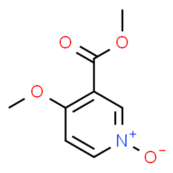 ChemSpider 2D Image | Methyl 4-methoxynicotinate 1-oxide | C8H9NO4