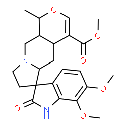 ChemSpider 2D Image | Methyl 11,12-dimethoxy-19-methyl-2-oxoformosanan-16-carboxylate | C23H28N2O6
