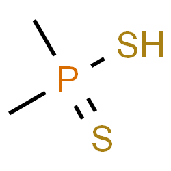 ChemSpider 2D Image | Dimethylphosphinodithioic acid | C2H7PS2