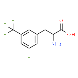 ChemSpider 2D Image | 3-Fluoro-5-(trifluoromethyl)phenylalanine | C10H9F4NO2
