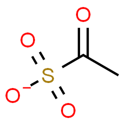 ChemSpider 2D Image | 1-Oxoethanesulfonate | C2H3O4S