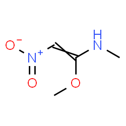 ChemSpider 2D Image | 1-Methoxy-N-methyl-2-nitroethenamine | C4H8N2O3