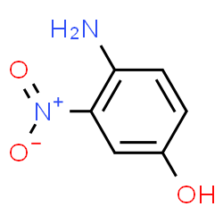 ChemSpider 2D Image | 4-Amino-3-nitrophenol | C6H6N2O3