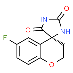 ChemSpider 2D Image | Sorbinil | C11H9FN2O3