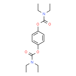 ChemSpider 2D Image | 1,4-Phenylene bis(diethylcarbamate) | C16H24N2O4