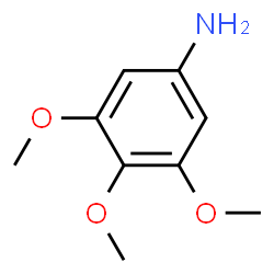 ChemSpider 2D Image | 3,4,5-Trimethoxyaniline | C9H13NO3