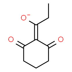 ChemSpider 2D Image | 1-(2,6-Dioxocyclohexylidene)-1-propanolate | C9H11O3