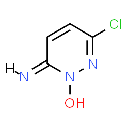 ChemSpider 2D Image | (6E)-3-Chloro-6-imino-1(6H)-pyridazinol | C4H4ClN3O