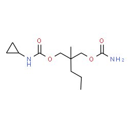 ChemSpider 2D Image | Lorbamate | C12H22N2O4
