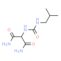 ChemSpider 2D Image | 2-[(Isobutylcarbamoyl)amino]malonamide | C8H16N4O3