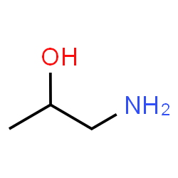 ChemSpider 2D Image | (.+/-.)-1-Amino-2-propanol | C3H9NO