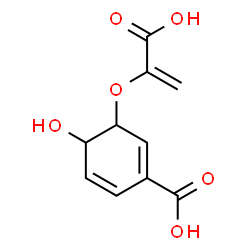 ChemSpider 2D Image | Chorismic acid | C10H10O6