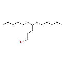 ChemSpider 2D Image | 4-Hexyl-1-decanol | C16H34O