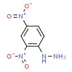 ChemSpider 2D Image | 2,4-Dinitrophenylhydrazine | C6H6N4O4