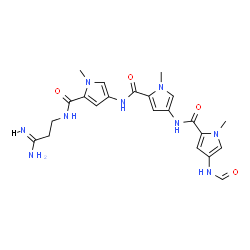 ChemSpider 2D Image | Distamycin A | C22H27N9O4