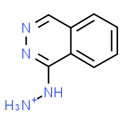 ChemSpider 2D Image | 1-Phthalazinylhydrazinium | C8H9N4