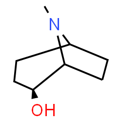 ChemSpider 2D Image | (2S)-8-Methyl-8-azabicyclo[3.2.1]octan-2-ol | C8H15NO