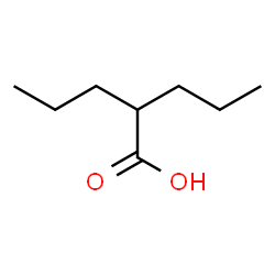 ChemSpider 2D Image | Valproic acid | C8H16O2