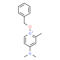 ChemSpider 2D Image | 1-(Benzyloxy)-4-(dimethylamino)-2-methylpyridinium | C15H19N2O