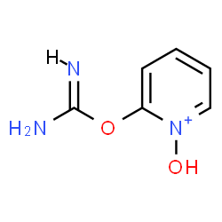ChemSpider 2D Image | 2-(Carbamimidoyloxy)-1-hydroxypyridinium | C6H8N3O2