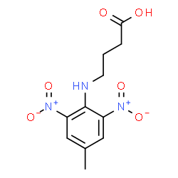 ChemSpider 2D Image | 4-[(4-Methyl-2,6-dinitrophenyl)amino]butanoic acid | C11H13N3O6